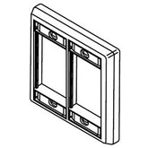Legrand - Wiremold CM-DFP CM Series™ Double Gang Faceplate